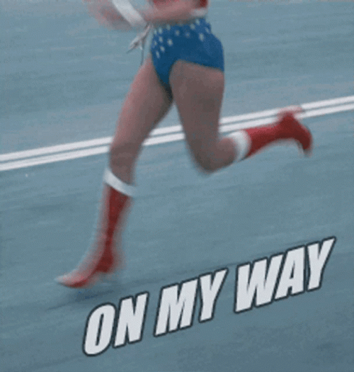Wonder Woman trči